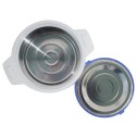 Caserola termica, set 3 piese, interior din inox, Naimeed D4792, Albastru Caserola termica, set 3 piese, interior din inox, Naimeed D4792, Albastru