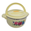 Caserola termica, set 5 piese, cu interior din inox, Naimeed D4799, Crem Caserola termica, set 5 piese, cu interior din inox, Naimeed D4799, Crem