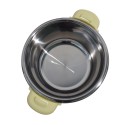 Caserola termica, set 5 piese, cu interior din inox, Naimeed D4799, Crem Caserola termica, set 5 piese, cu interior din inox, Naimeed D4799, Crem