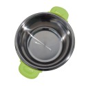 Caserola termica, set 5 piese, cu interior din inox, Naimeed D4799, Verde Caserola termica, set 5 piese, cu interior din inox, Naimeed D4799, Verde