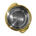 Caserola termica, set 3 piese, cu interior din inox, Naimeed D4813, Negru Caserola termica, set 3 piese, cu interior din inox, Naimeed D4813, Negru