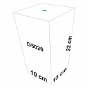 Pahar cu capac si pai, Naimeed D5020, Turcoaz-unicorn