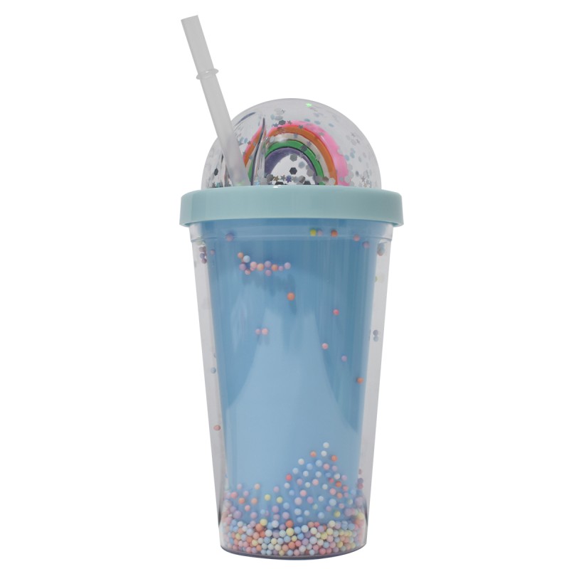 Pahar cu capac, Naimeed D5021, Albastru Pahar cu capac, Naimeed D5021, Albastru