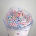 Pahar cu capac, Naimeed D5022, Roz-Unicorn