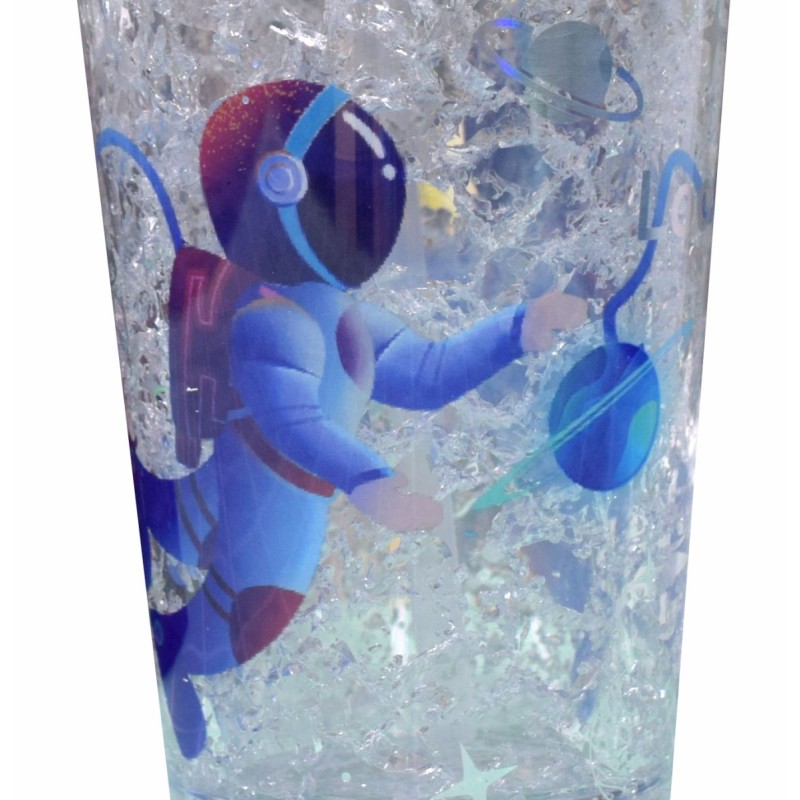 Pahar cu capac, Naimeed D5023, Astronaut- Albastru Pahar cu capac, Naimeed D5023, Astronaut- Albastru