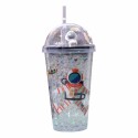 Pahar cu capac, Naimeed D5023 , Astronaut-Portocaliu Pahar cu capac, Naimeed D5023 , Astronaut-Portocaliu