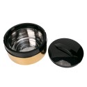Caserola termica, set 4 piese, Thermo Class, cu interior din inox, Naimeed D6702, Auriu Caserola termica, set 4 piese, Thermo Class, cu interior din inox, Naimeed D6702, Auriu