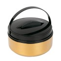 Caserola termica, set 4 piese, Thermo Class, cu interior din inox, Naimeed D6702, Auriu Caserola termica, set 4 piese, Thermo Class, cu interior din inox, Naimeed D6702, Auriu