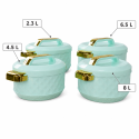 Caserola termica,set 4 piese, Naimeed D7933, Verde