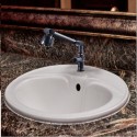 Baterie chiuveta pentru o singura alimentare cu apa, (cald sau rece), rotire 360°, multifunctionala, cu design modern, Naimeed D6185, Negru mat