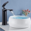 Baterie pentru baie cu design modern, Naimeed D6200, Negru mat Baterie pentru baie cu design modern, Naimeed D6200, Negru mat