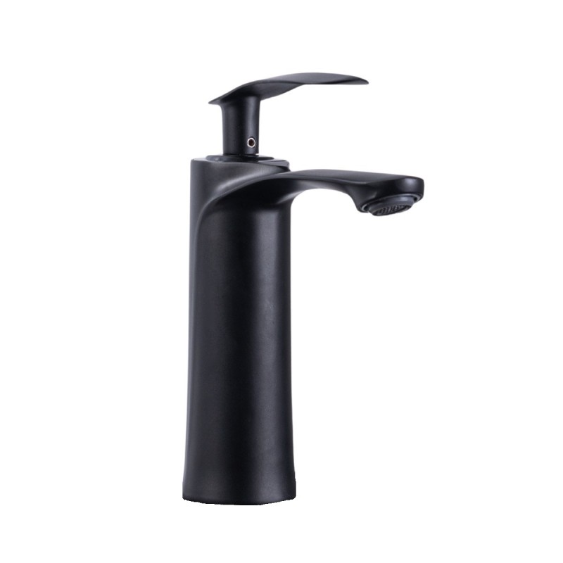 Baterie pentru baie cu design modern, Naimeed D6200, Negru mat Baterie pentru baie cu design modern, Naimeed D6200, Negru mat