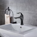 Baterie pentru baie cu design modern, Naimeed D6202, Negru mat Baterie pentru baie cu design modern, Naimeed D6202, Negru mat