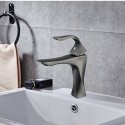 Baterie pentru baie cu design modern, Naimeed D6203, Gri mat Baterie pentru baie cu design modern, Naimeed D6203, Gri mat