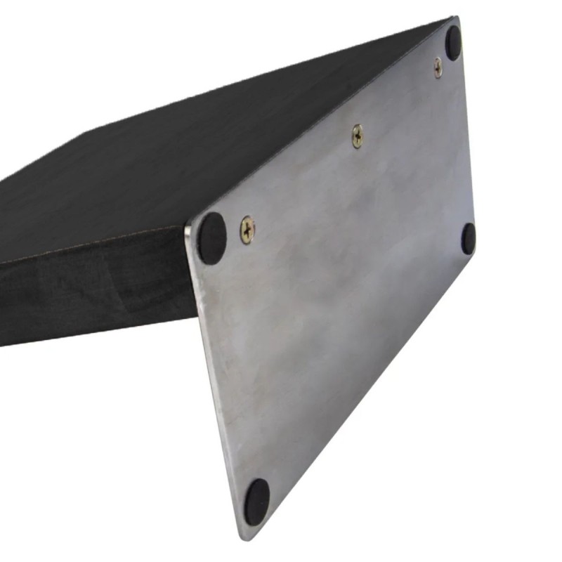 Set 4 cutite profesionale cu suport magnetic, Naimeed D6832, Negru