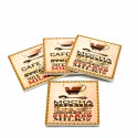 Suport pahar, din ceramica, set 4 bucati, D1083, 11cm Suport pahar, din ceramica, set 4 bucati, D1083, 11cm