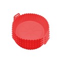 Tava de copt rotunda, set 4 bucati, Naimeed D5141, pentru cuptor, friteuza, microunde, Rosu Tava de copt rotunda, set 4 bucati, Naimeed D5141, pentru cuptor, friteuza, microunde, Rosu