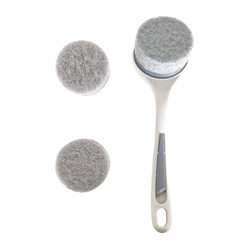 Perie Pentru Vase, Naimeed D5307, Alb/Gri deschis