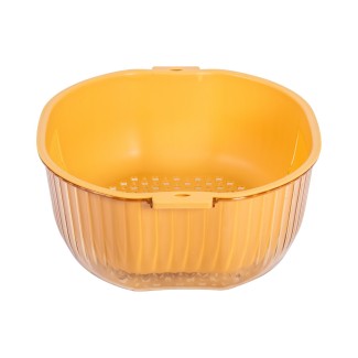 Set strecuratoare cu bol detasabil, Naimeed D5348, plastic, 31x27X12cm, Galben