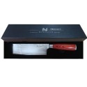 Cutit feliere, din otel Damascus, Naimeed D6823, damasc 67 straturi, 37.5 cm, Negru Cutit feliere, din otel Damascus, Naimeed D6823, damasc 67 straturi, 37.5 cm, Negru