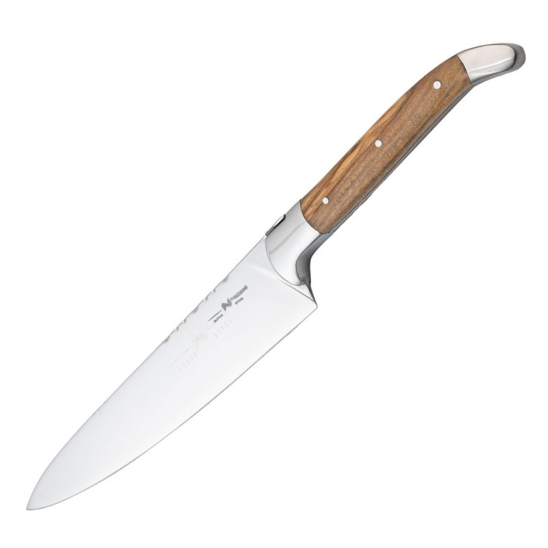 Cutit de bucatarie profesional, din otel inoxidabil, 33.5 cm, Naimeed D6836, Maro deschis Cutit de bucatarie profesional, din otel inoxidabil, 33.5 cm, Naimeed D6836, Maro deschis