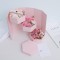 Aranjament floral elegant, flori de sapun, D4067, Roz