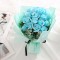 Aranjament floral elegant, flori de sapun, D4072, Blue