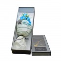 Aranjament floral elegant, flori de sapun, D4083, Blue Aranjament floral elegant, flori de sapun, D4083, Blue