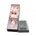 Aranjament floral elegant, flori de sapun, D4083, Roz Aranjament floral elegant, flori de sapun, D4083, Roz