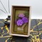 Aranjament floral elegant, flori de sapun, D4085, Mov