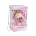 Aranjament floral elegant, flori de sapun, D4096, RozPal