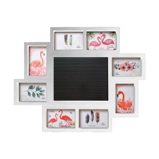 Rama foto, 8 poze, Naimeed D4544W, Alb Rama foto, 8 poze, Naimeed D4544W, Alb