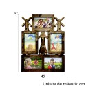 Rama foto, 5 poze, Naimeed D4546G, Auriu Rama foto, 5 poze, Naimeed D4546G, Auriu