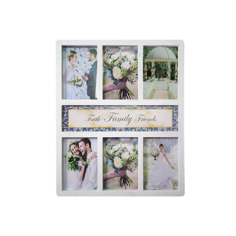 Rama foto, 6 poze, Naimeed D4566W, Alb Rama foto, 6 poze, Naimeed D4566W, Alb