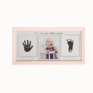 Rama foto cu amprenta, personalizabila, Naimeed D4571P, Roz Rama foto cu amprenta, personalizabila, Naimeed D4571P, Roz