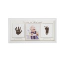 Rama foto cu amprenta, personalizabila, Naimeed D4571W, Alb