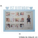 Rama foto, 13 poze, Naimeed D4573B, Albastru Rama foto, 13 poze, Naimeed D4573B, Albastru