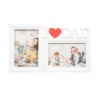 Rama foto, 2 poze, Naimeed D4574W, Alb