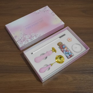 Set 6 piese, sigiliu ceara, Naimeed D5217, Roz Set 6 piese, sigiliu ceara, Naimeed D5217, Roz