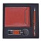 Set 3 piese, Naimeed D5249, pix, portofel, breloc, Maro