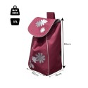 Husa rezerva, Naimeed D6875, pentru carucioarele de cumparaturi, orginal pentru carut modelul D4942, 37 L, Rosu