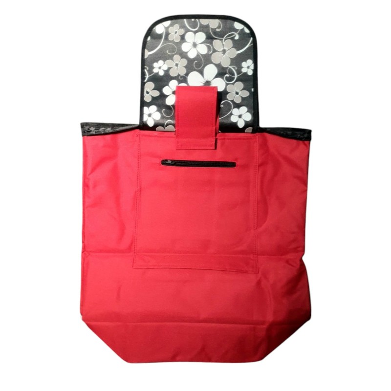 Husa rezerva, Naimeed D6876, pentru carucioarele de cumparaturi, orginal pentru carut modelul D4943, 37 L, Rosu