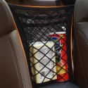 Organizator auto, plasa elastica, Naimeed D5139, 3 buzunare, prindere tip clema, montare intre scaune, Negru Organizator auto, plasa elastica, Naimeed D5139, 3 buzunare, prindere tip clema, montare intre scaune, Negru