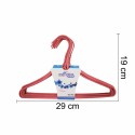 Set 10 umerase, haine copii, Naimeed D5542, invelis silicon, Rosu, 29x19cm Set 10 umerase, haine copii, Naimeed D5542, invelis silicon, Rosu, 29x19cm