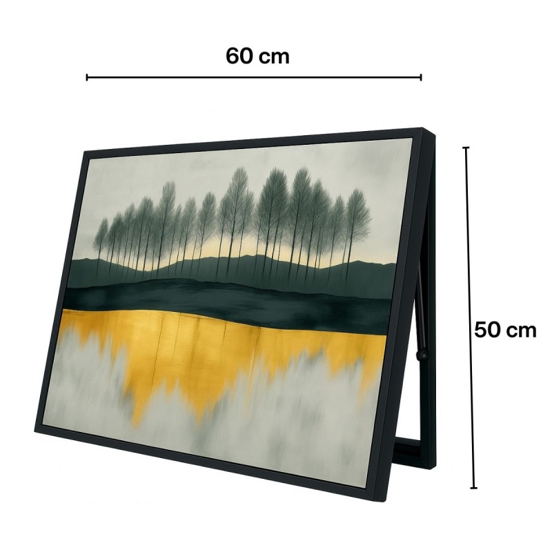 Capac tablou pentru contor electric, Naimeed D7252, mascare tablou electric, design modern si elegant, 50x60x3,8cm, rama neagra Capac tablou pentru contor electric, Naimeed D7252, mascare tablou electric, design modern si elegant, 50x60x3,8cm, rama neagra