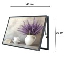 Capac tablou pentru contor electric, Naimeed D7256, mascare tablou electric, design modern si elegant, 30x40x4cm, rama neagra Capac tablou pentru contor electric, Naimeed D7256, mascare tablou electric, design modern si elegant, 30x40x4cm, rama neagra