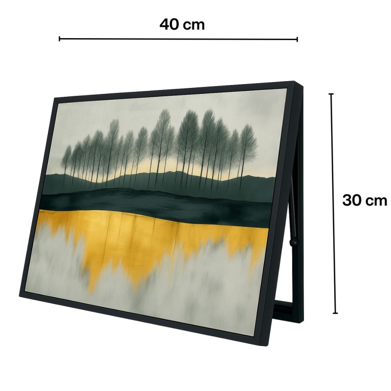Capac tablou pentru contor electric, Naimeed D7258, mascare tablou electric, design modern si elegant, 30x40x4 cm, rama neagra Capac tablou pentru contor electric, Naimeed D7258, mascare tablou electric, design modern si elegant, 30x40x4 cm, rama neagra