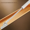 Capac tablou pentru contor electric, Naimeed D7229, mascare tablou electric, design modern si elegant, 40x50x3,8cm, rama aurie