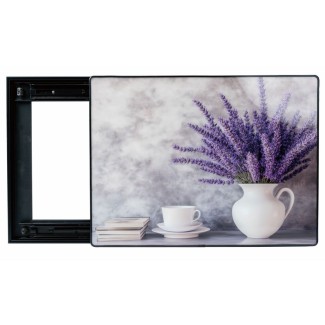 Capac tablou pentru contor electric, Naimeed D7288, mascare tablou electric, design modern si elegant, 30x40x2.8cm, rama neagra Capac tablou pentru contor electric, Naimeed D7288, mascare tablou electric, design modern si elegant, 30x40x2.8cm, rama neagra