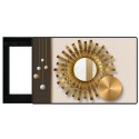 Capac tablou pentru contor electric, Naimeed D7297, mascare tablou electric, design modern si elegant, 40x50x2.8 cm, rama neagra Capac tablou pentru contor electric, Naimeed D7297, mascare tablou electric, design modern si elegant, 40x50x2.8 cm, rama neagra